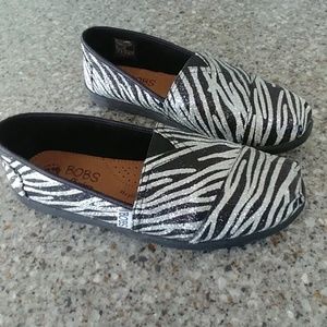 Bob's by Sketcher Zebra Print Shoes